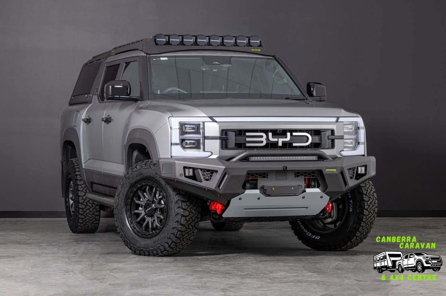 BYD Shark Raid Bull Bar & Lights Kit