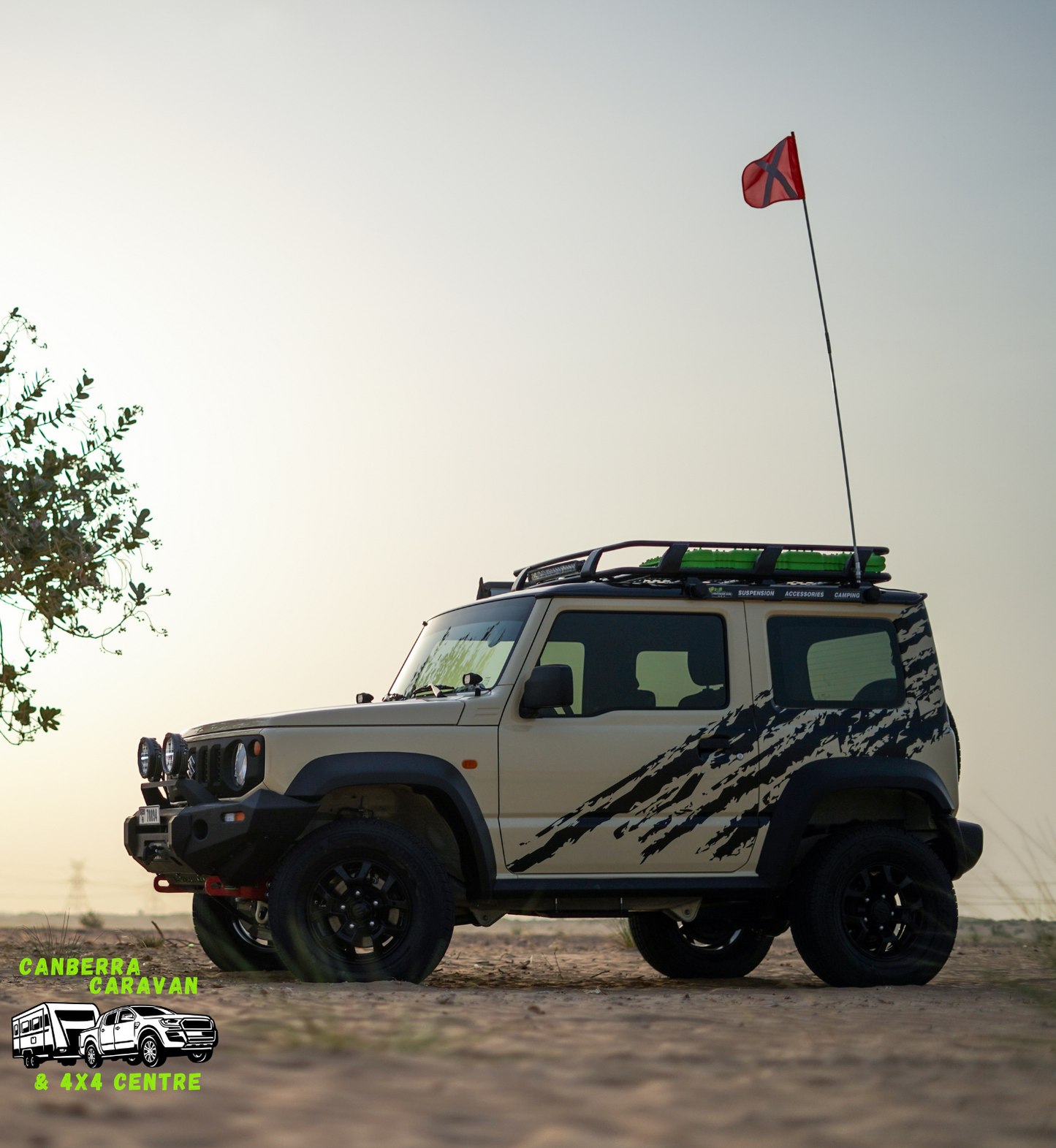 High Visibility Flag (3m, 300 X 290mm Flag)