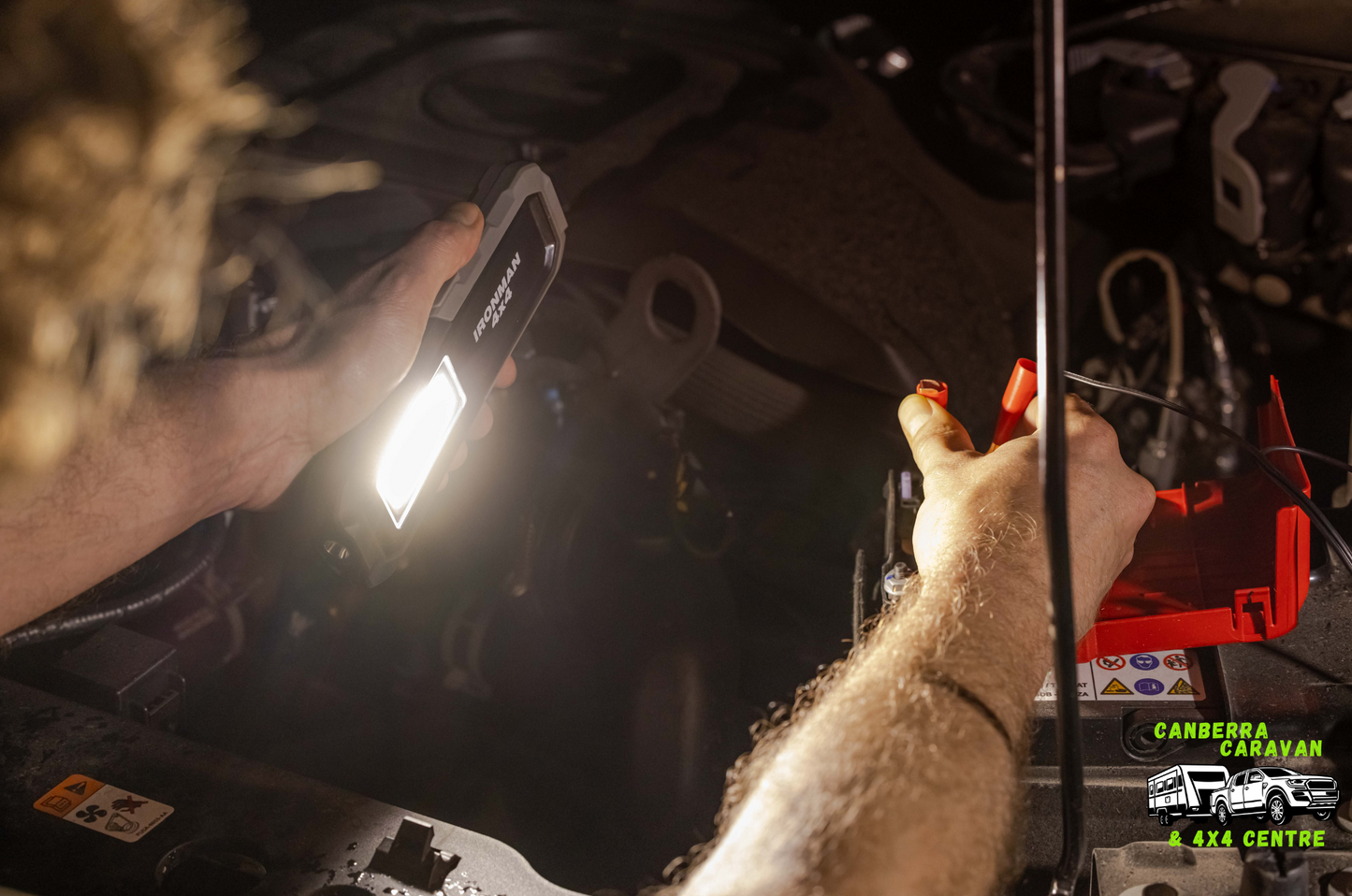 Rechargeable LED Worklight Combo