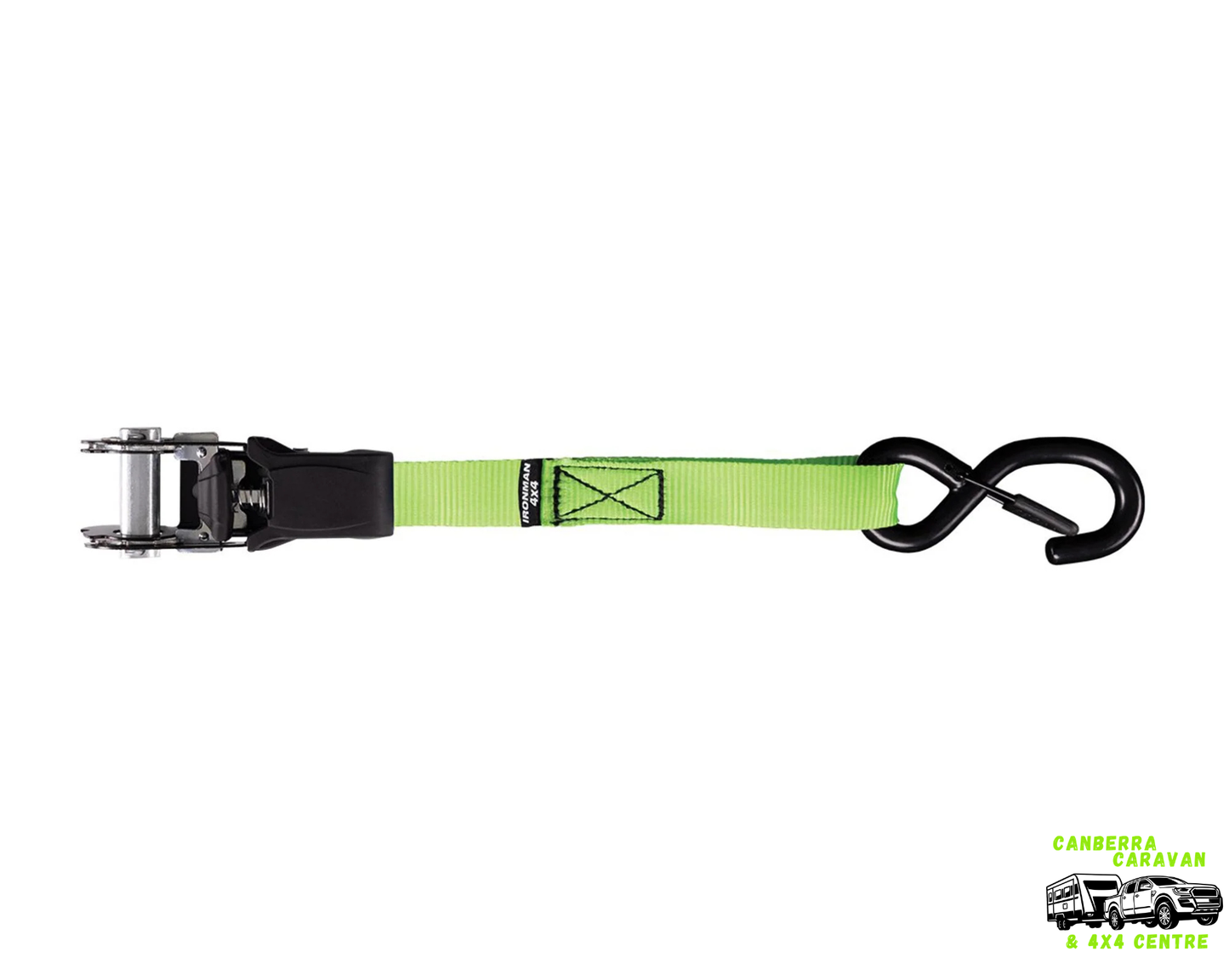 Ratchet Tie Down Kit (25mm X 3.6m, X4)