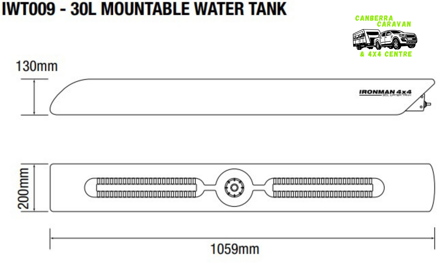 Water Tank (30L, 12V Power)