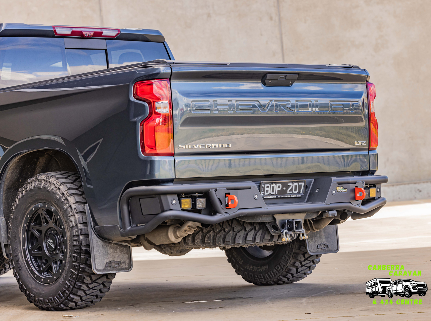 Raid Rear Bumper For Chevrolet Silverado 1500 (19-23)