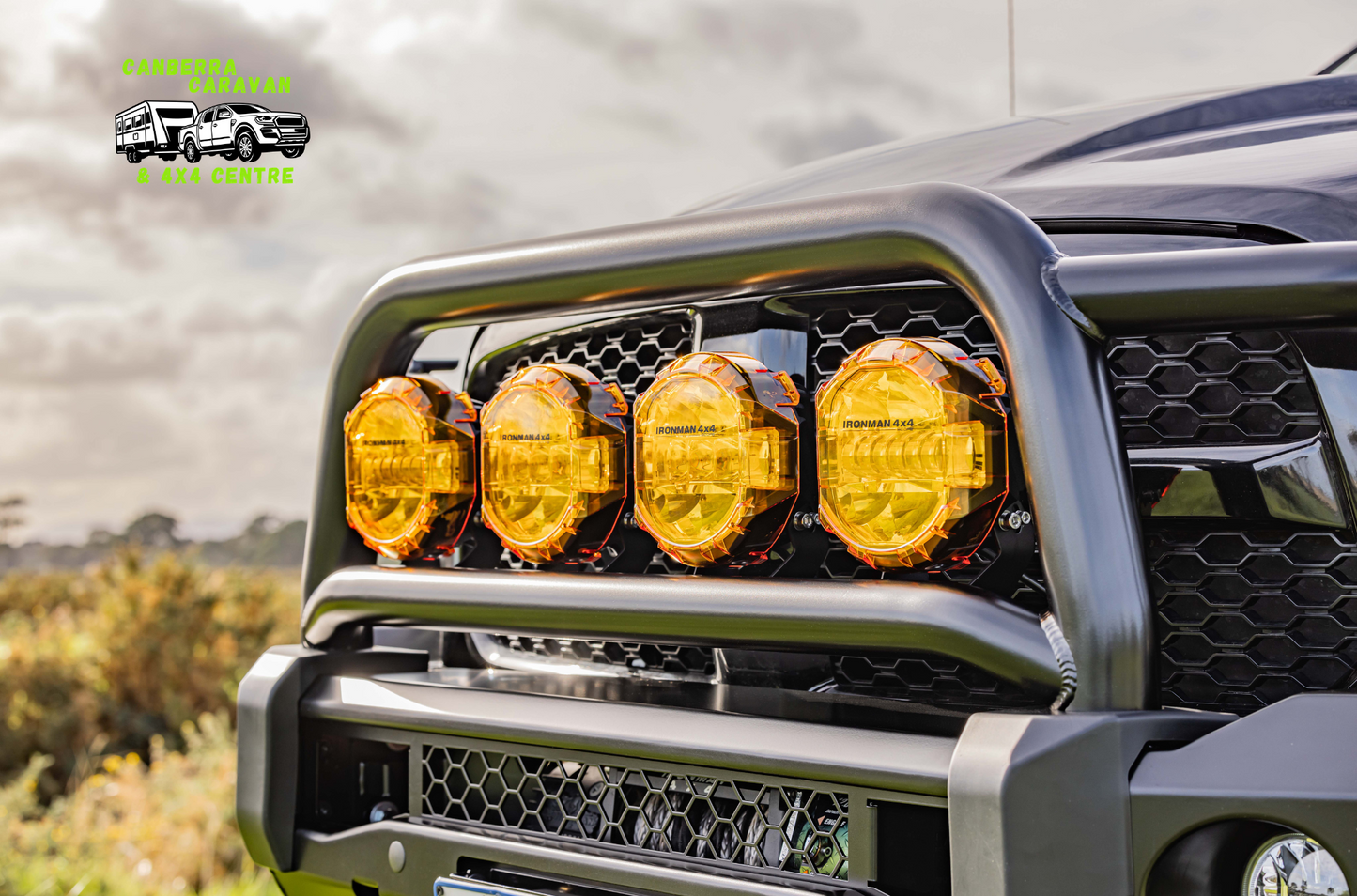 Driving Light Lens Cover Scope series Amber/Black