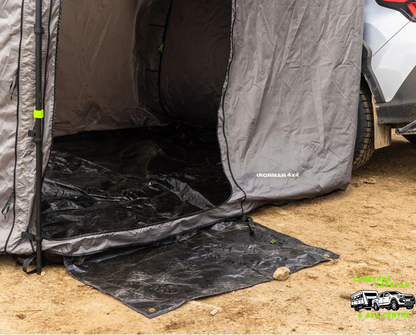 Deltawing 90 degree awning room