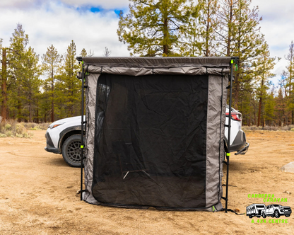 Deltawing 90 degree awning room