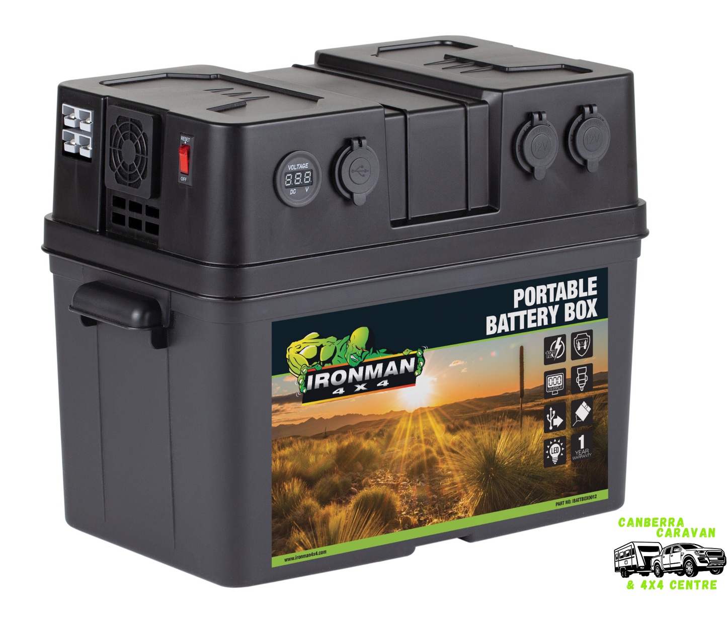 Battery Box (Portable, Dc Outlets)