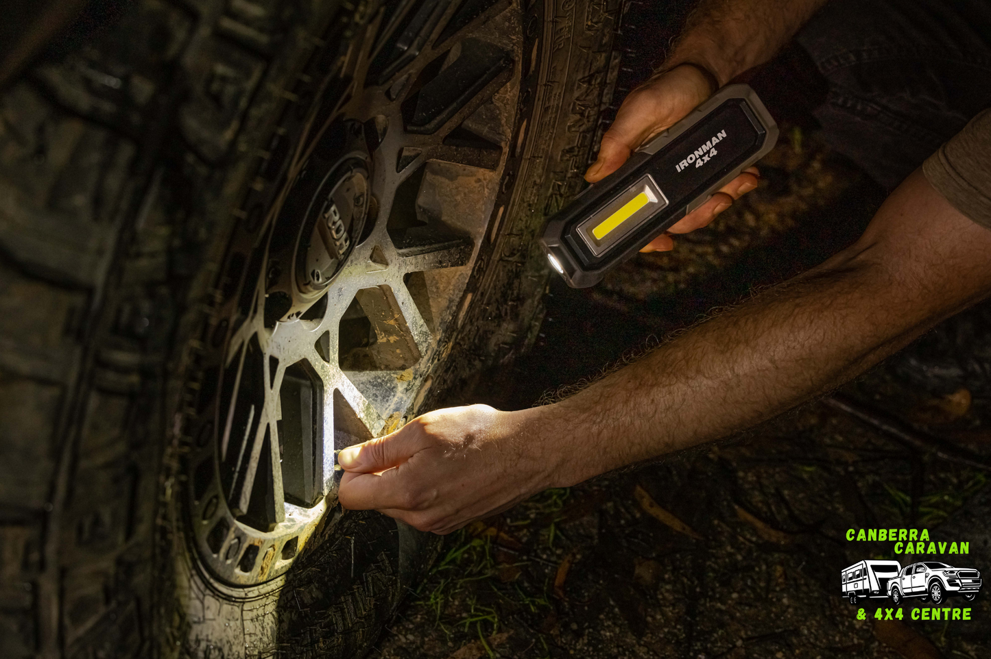 Rechargeable LED Worklight Combo