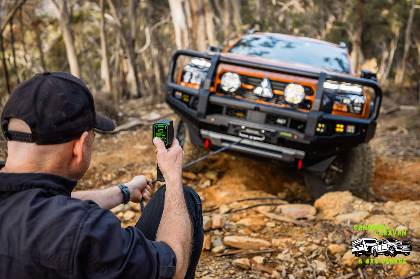 Frontier 9,500lb Synthetic Winch