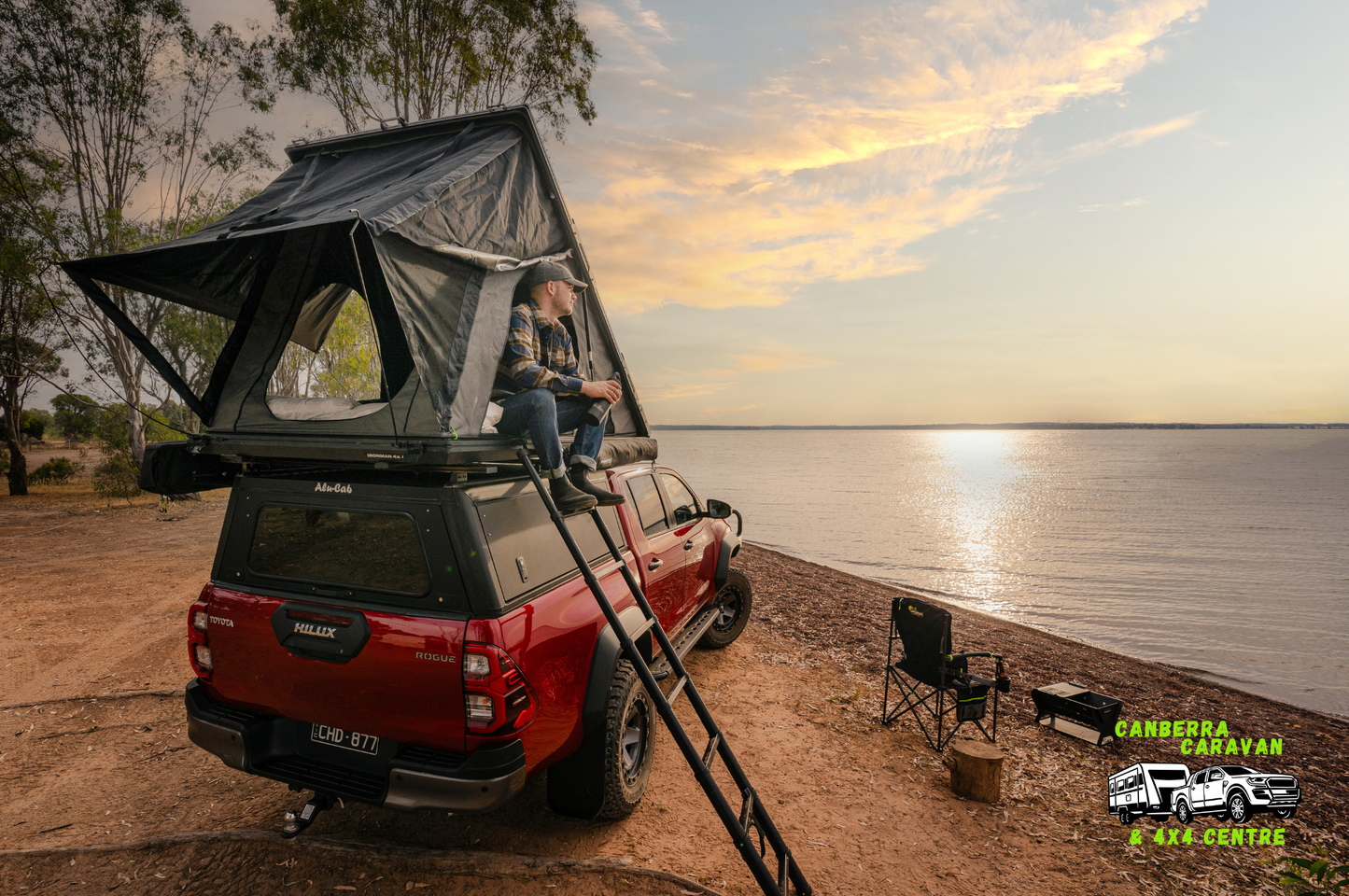 Orion 1400 - Aluminium Hardshell Rooftop Tent