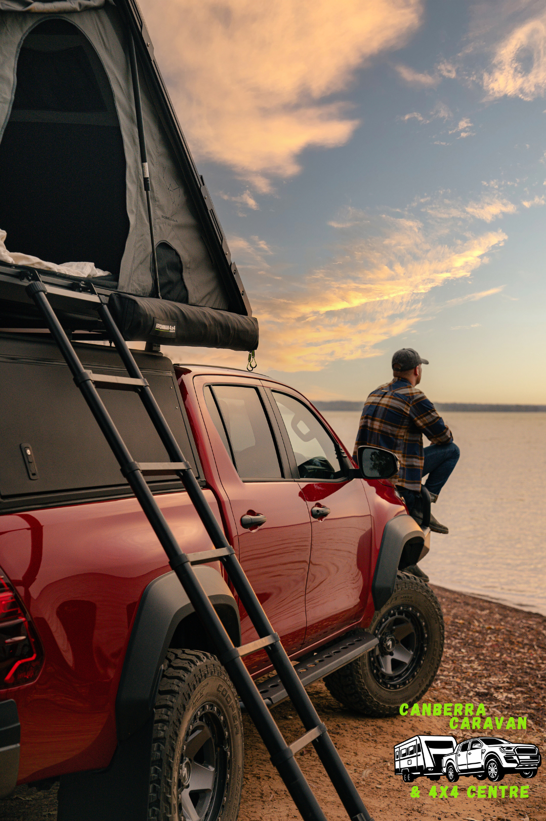 Orion 1400 - Aluminium Hardshell Rooftop Tent