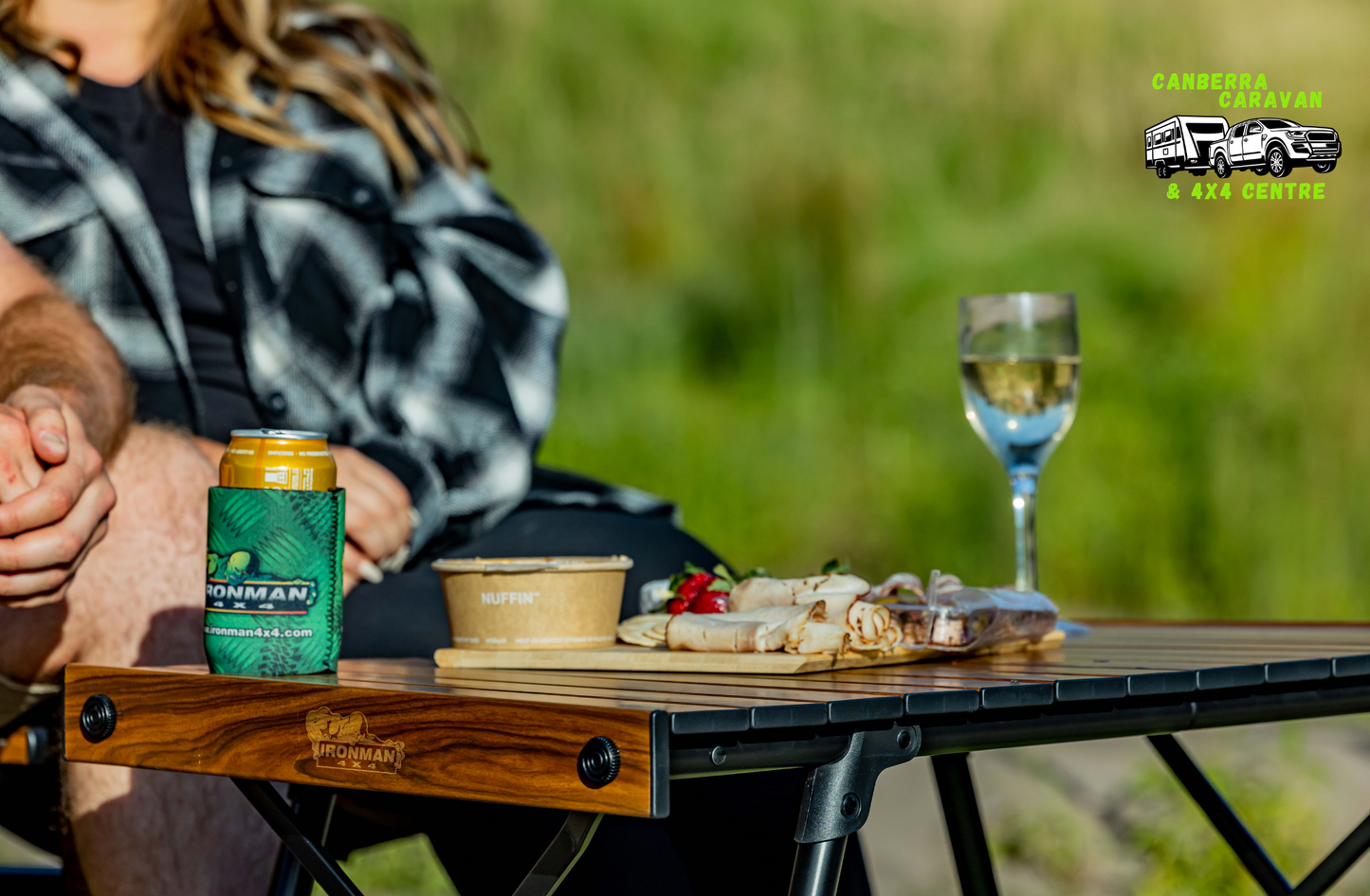 Aluminium Camp Table (Height Adjustable)