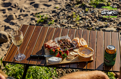 Aluminium Camp Table (Height Adjustable)