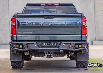 Raid Rear Bumper For Chevrolet Silverado 1500 (19-23)